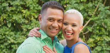 Megan and Pita Alatini: ‘We had to come home’