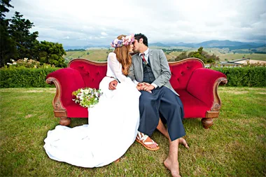 Amelia Reid and Shadon Meredith’s dream day