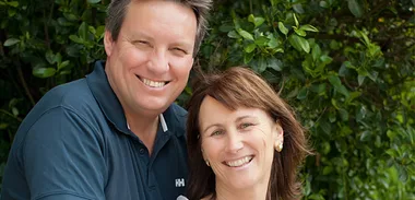 Martin Sneddon and his wife Annie