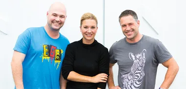 Marc, Hayley and Stu