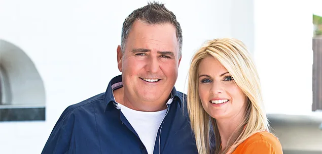 Simon Gault and wife Katrina