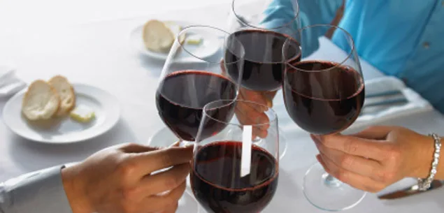 Take heart in red wine - it's healthier than a gin & tonic