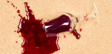 Cleaning tip: Red wine on the carpet