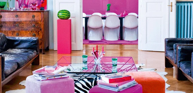 Home: Taking risks with colour