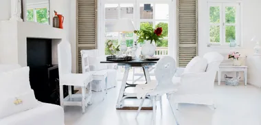 Interior decorating: All-white