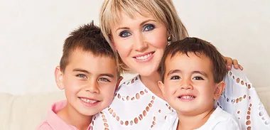 Ingrid Hipkiss and sons