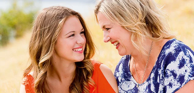 Anna Thomas with daughter Lily