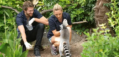 Sia and Jono from Step Dave go to the zoo