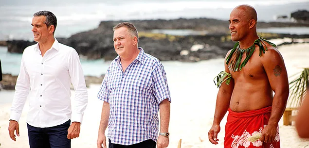 MasterChef judges in Samoa
