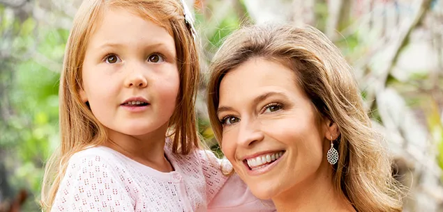 Tandi Wright and daughter