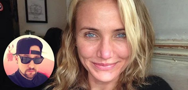 Cameron Diaz and Benji Madden