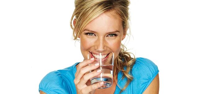 Girl-with-water-glass