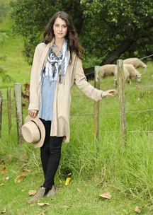 Stay snug and stylish in knitted tops and tunics to flatter your figure
