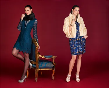 Fur and lace