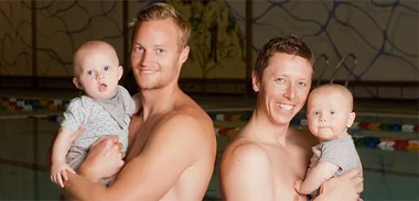 Sport stars’ water babies
