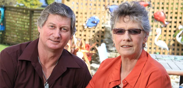 Taupo couple Malcolm and Sharlene Barnett