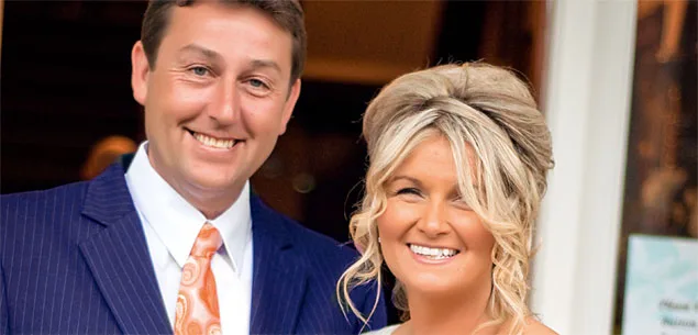 Teenage sweethearts' romantic reunion