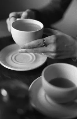 Over the teacups