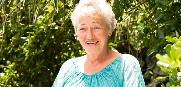 Lotto winner Helen Henderson