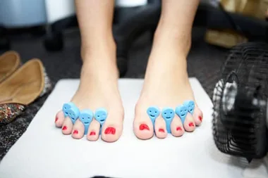 Give yourself a luxurious pedicure