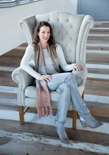 Shimmer and shine- wearing metallic