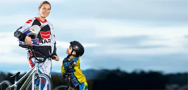 BMX rider Vanessa Quin’s cycle of life