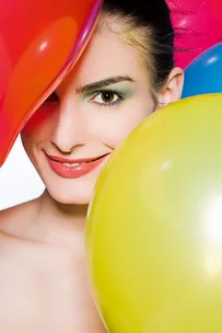 Lasting party makeup