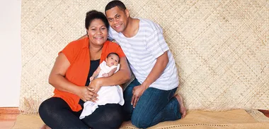Silver Fern Vili Davu’s miracle daughter