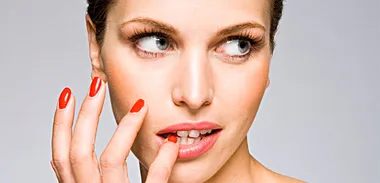 Nail tips for painting nails. 