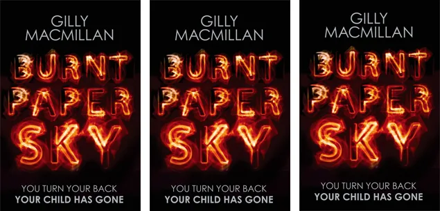 Burnt paper sky