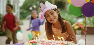 Children and expensive birthday parties