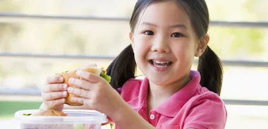 When children start making their own school lunch