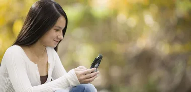 Teenagers who text in certain situations