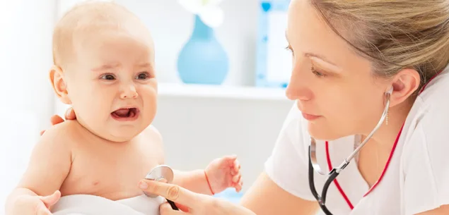About whooping cough - baby coughing