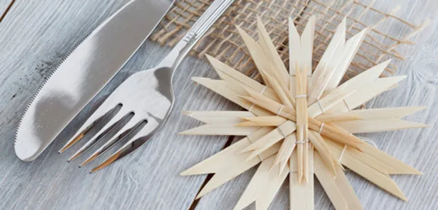Christmas table decorations