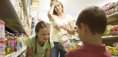 Dealing with kids who play up in public
