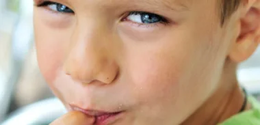 Children and their habits: thumb-sucking