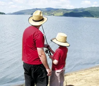 A fish out of the water in Port Waikato