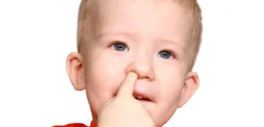 Bad habits: nose picking