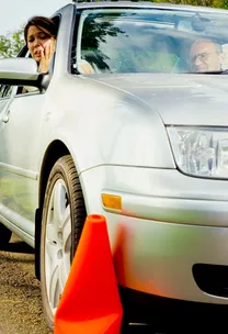 Teens behind the wheel