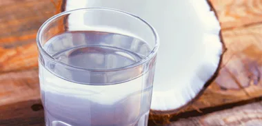 Simon Gault: Coconut water and milk