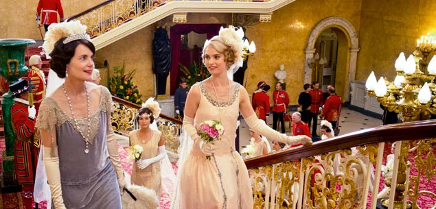 Scene from Downton Abbey.