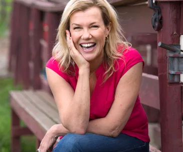 Robyn Malcolm is balancing family life with a hit Aussie show, .