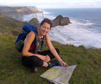 Schoolteacher Mina Holder is running the length of New Zealand for charity.