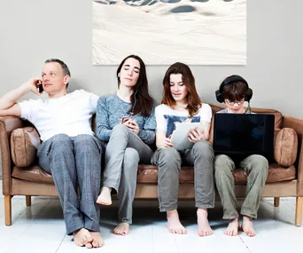 Camilla Turner takes a look at technology-induced health risks for families. 
