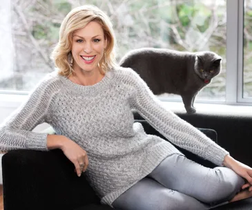 Wendy Petrie at home. 