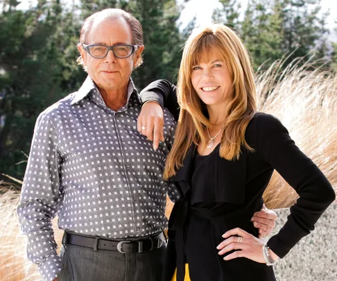 Sir Michael Hill and daughter Emma Hill