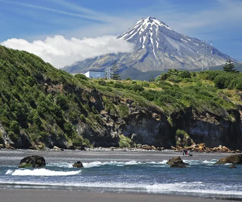 A picturesque day in Taranaki.