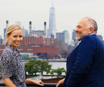 Bridie and Pic Picot, father daughter entrepreneurs. Him of Really Good Peanut Butter and her of Thing Industries. 