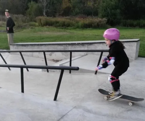 Dear teenage boy at the skate park